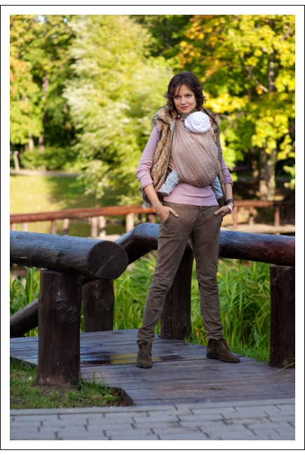 Слинг-шарф Ellevill Zara Sand