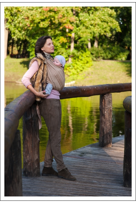 Слинг-шарф Ellevill Zara Sand