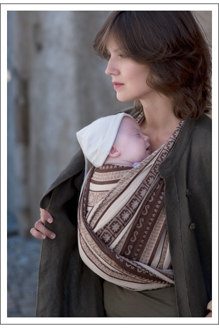 Слинг-шарф Ellevill Zara Tricolor Sandstorm