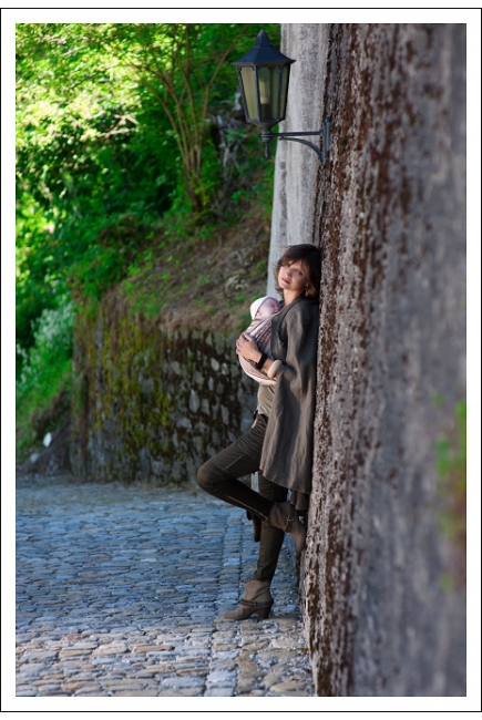 Слинг-шарф Ellevill Zara Tricolor Sandstorm