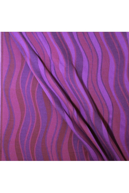 Слинг-шарф Didymos, Waves Holunder (фиолетовые волны)