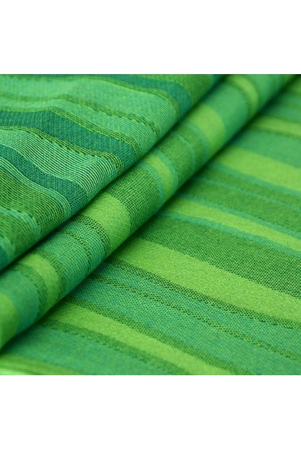 Слинг-шарф Didymos, Waves Lime (волны лайм)