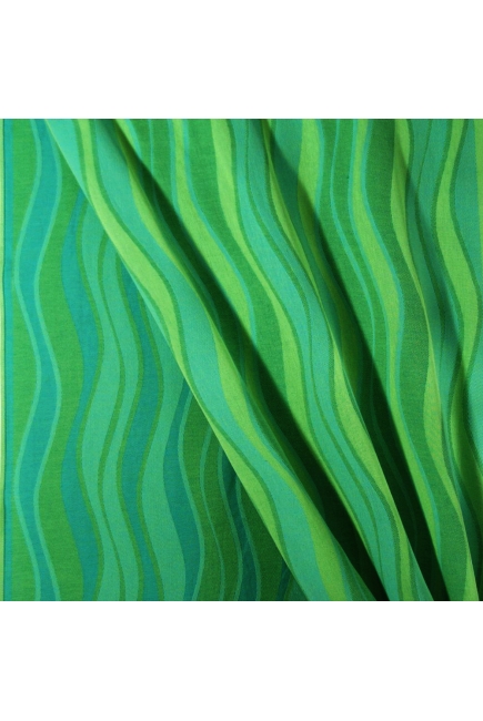 Слинг-шарф Didymos, Waves Lime (волны лайм)