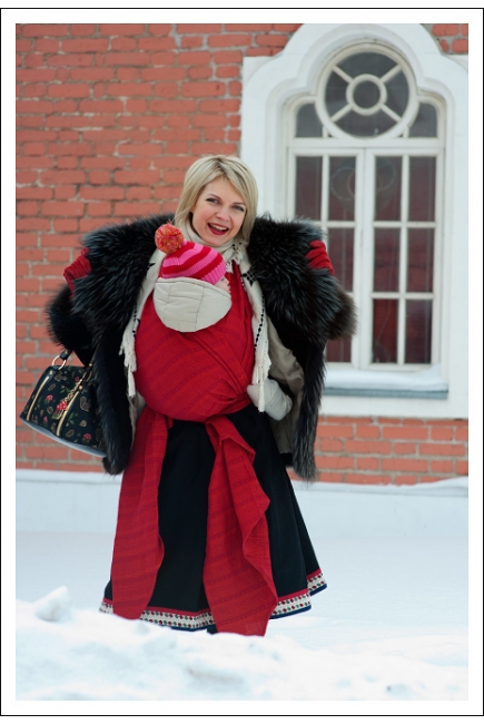 Слинг-шарф Ellevill Jade Chilli