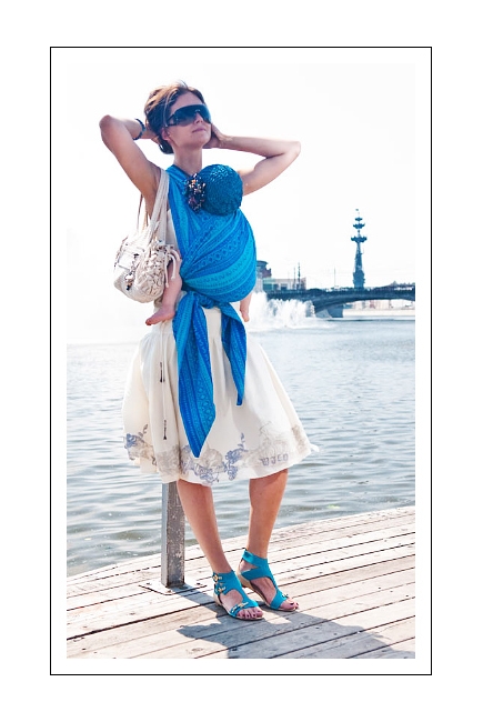 Слинг-шарф Ellevill Zara Arthur со льном