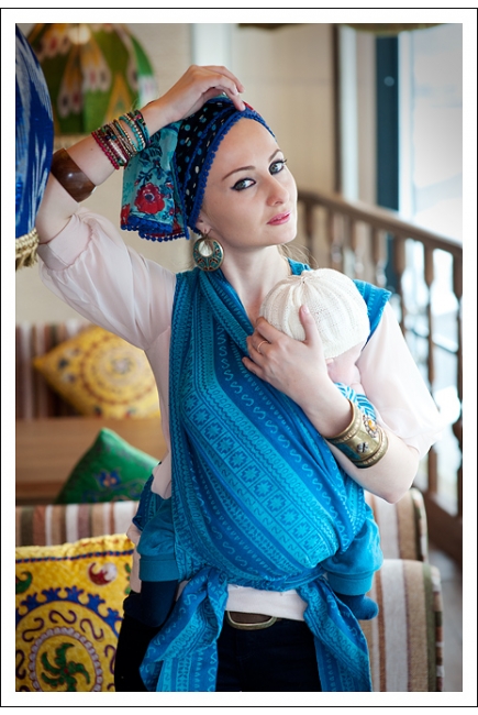 Слинг-шарф Ellevill Zara Arthur со льном