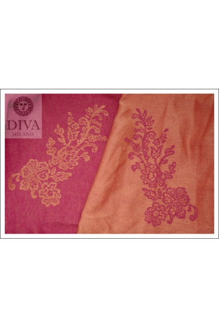 Слинг с кольцами Diva Milano Reticella 100% Cotton: Tramonto Dorato