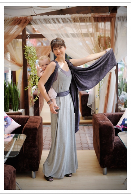 Слинг-шарф Ellevill Paisley Silver