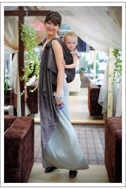 Слинг-шарф Ellevill Paisley Silver