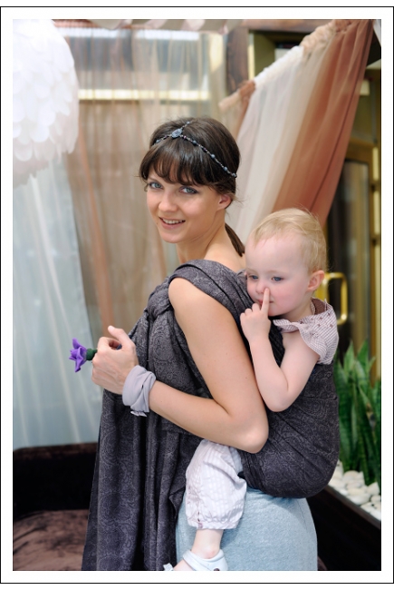 Слинг-шарф Ellevill Paisley Silver