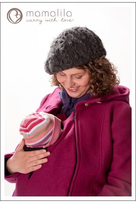 Слингопальто MamaLila, цвет черный