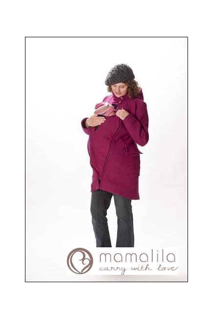 Слингопальто MamaLila, цвет черный