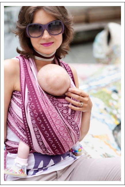 Слинг-шарф Ellevill Zara Tricolor Sugar со льном