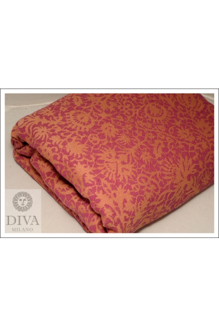Слинг с кольцами Diva Milano Veneziano 100% Cotton: Tramonto Dorato