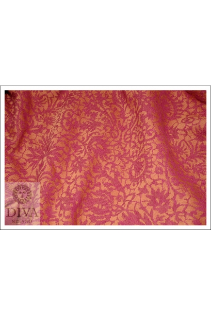 Слинг с кольцами Diva Milano Veneziano 100% Cotton: Tramonto Dorato