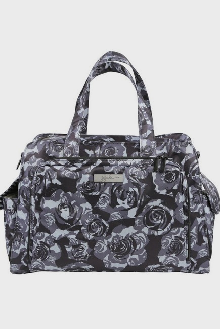 Дорожная сумка для мамы или сумка для двойни Ju-Ju-Be Be Prepared, Onyx Black Petals