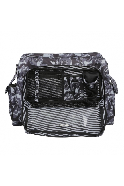 Дорожная сумка для мамы или сумка для двойни Ju-Ju-Be Be Prepared, Onyx Black Petals