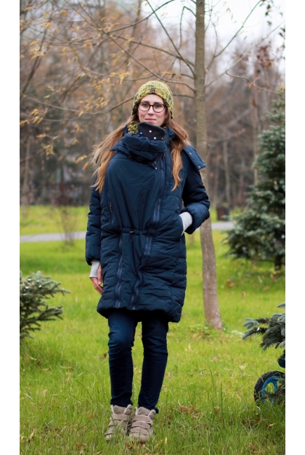 Слингокуртка зимняя Tepla 3в1, синий