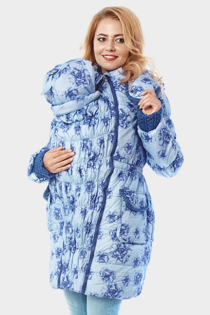 Слингокуртка зимняя Gliona 3в1, камелия