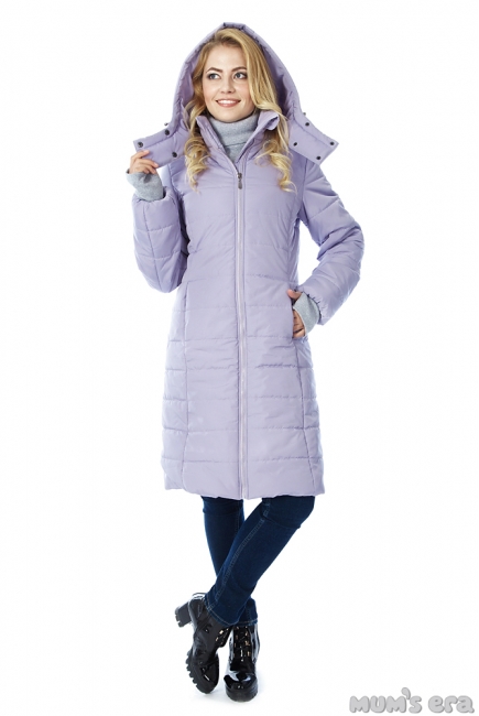 Слингокуртка зимняя Tepla 3в1, сиреневый