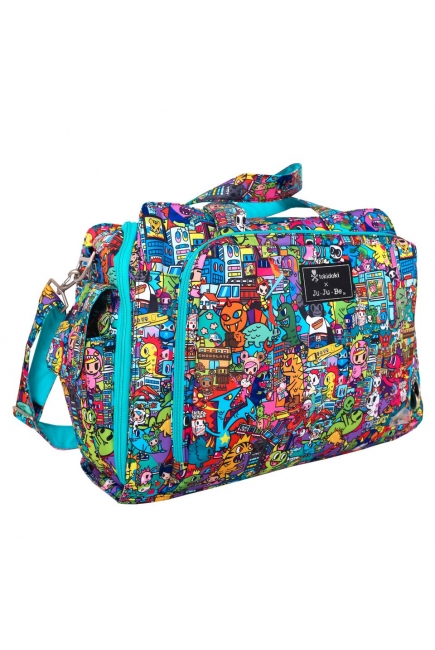 Дорожная сумка для мамы или сумка для двойни Ju-Ju-Be Be Prepared, Tokidoki Kaiju City