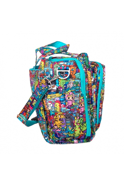 Дорожная сумка для мамы или сумка для двойни Ju-Ju-Be Be Prepared, Tokidoki Kaiju City