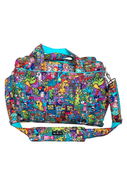 Дорожная сумка для мамы или сумка для двойни Ju-Ju-Be Be Prepared, Tokidoki Kaiju City