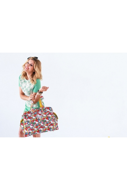 Дорожная сумка для мамы или сумка для двойни Ju-Ju-Be Be Prepared, Hello Kitty Tick Tok