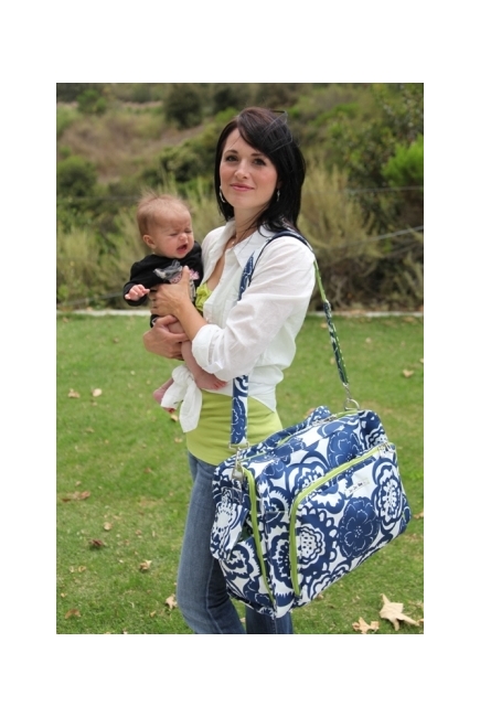 Дорожная сумка или сумка для двойни Ju-Ju-Be Be Prepared, Charcoal Roses