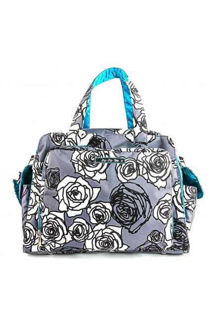 Дорожная сумка или сумка для двойни Ju-Ju-Be Be Prepared, Charcoal Roses