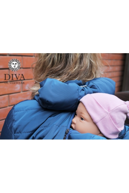 Слингокуртка зимняя 4 в 1 Diva Outerwear Moka