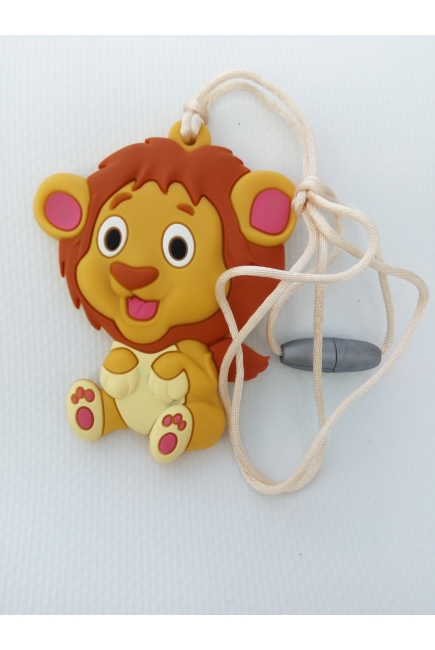 Силиконовый прорезыватель Лев