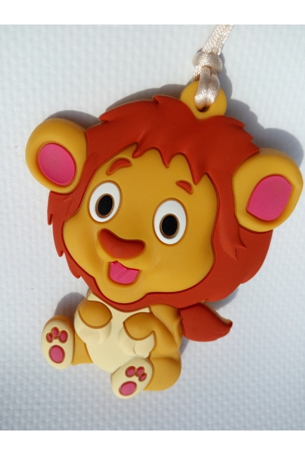 Силиконовый прорезыватель Лев