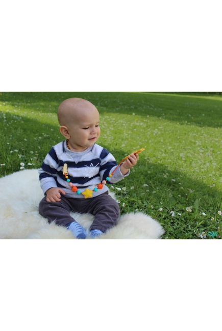 Силиконовый прорезыватель Лев