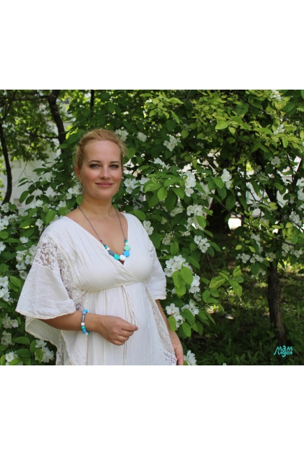 Слингобусы Майя, голубые