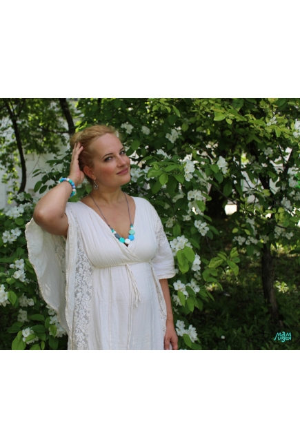 Слингобусы Майя, голубые