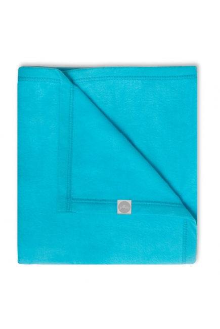 плед для новорожденных, цвет "аква"