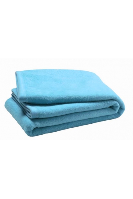 плед для новорожденных, цвет "аква"