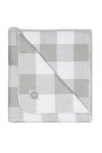 плед для новорожденных, цвет "Check grey"