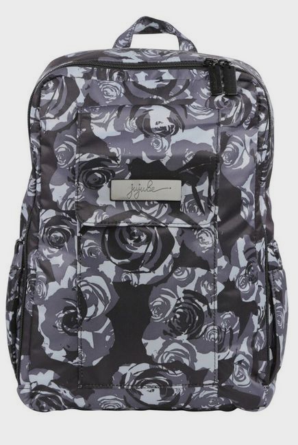Рюкзак для мамы Ju-Ju-Be - Mini Be, Onyx Black Petals