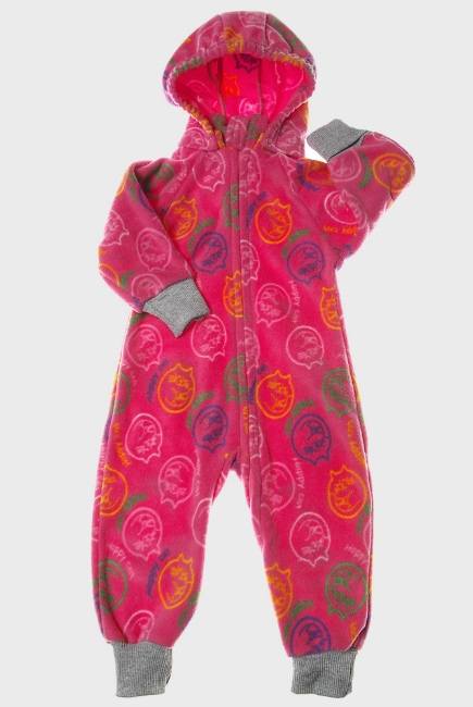 Флисовая поддева (комбинезон) Comfort, коты