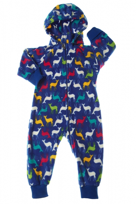 Флисовая поддева (комбинезон) Comfort, олени