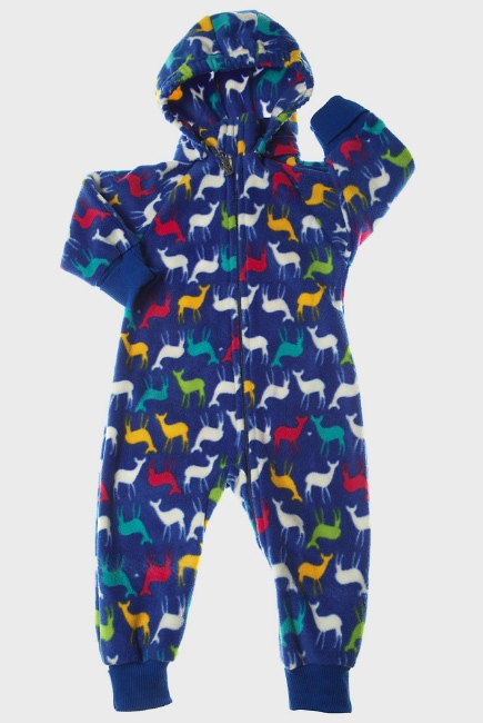 Флисовая поддева (комбинезон) Comfort, олени