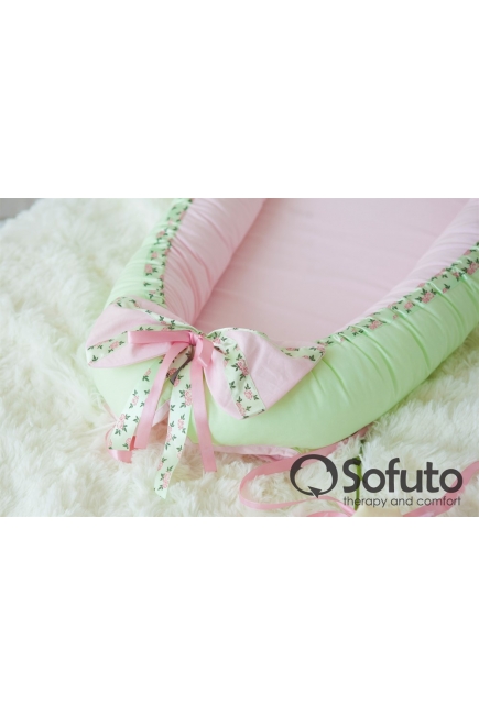 Кокон-гнездышко для новорожденных Babynest Ness