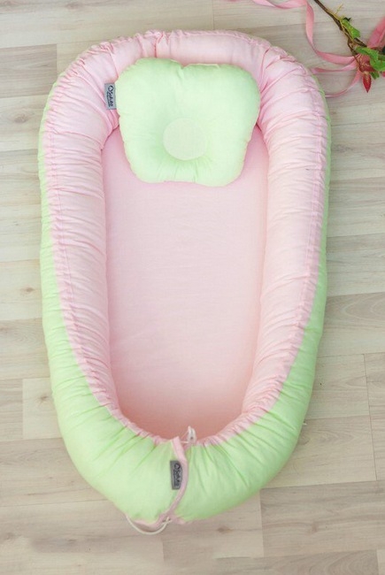 Кокон-гнездышко для новорожденных Babynest Praline Ness
