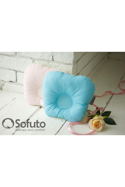 Гнездышко для новорожденных Babynest Praline blue