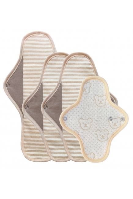 Набор женских гигиенических многоразовых прокладок BIO