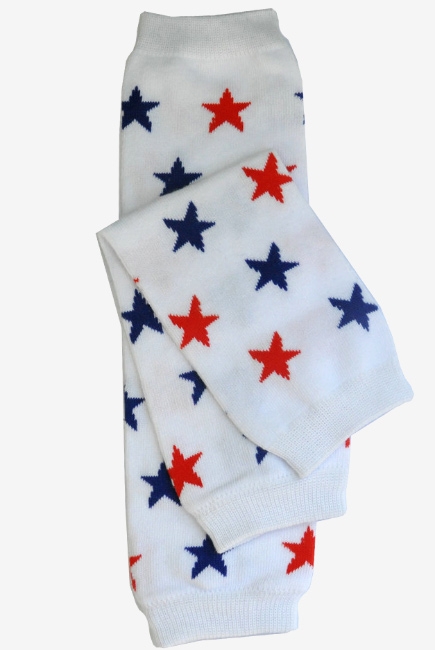 Слингогетры (гетры для детей) "Stars Blue Red"