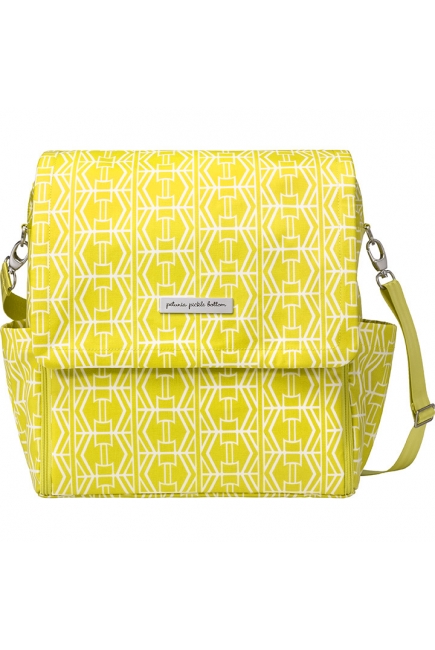 Сумка для мамы Petunia Boxy Backpack: Electric Citrus