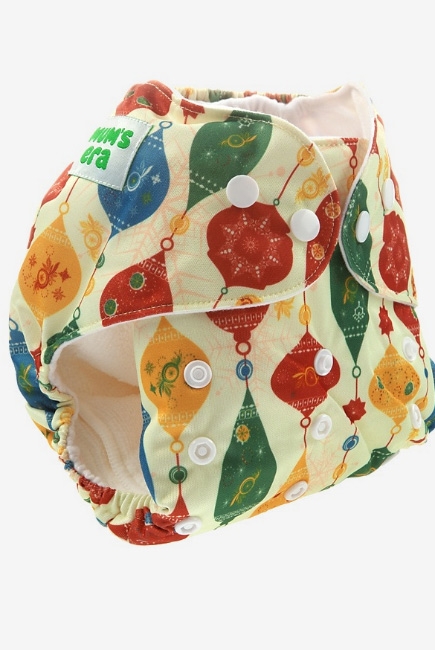 Многоразовый подгузник Mums Era, Гирлянда (с 2 вкладышами)